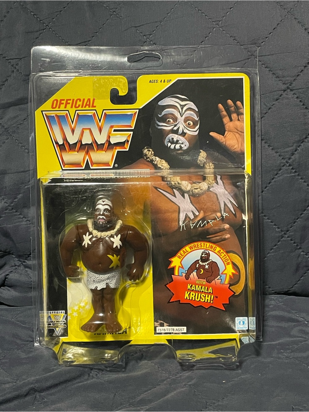 WWF Hasbro: Kamala - Series #7 (MOC)